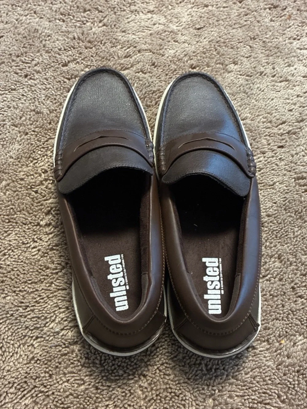Unlisted Brown Men’s Slip-On Loafers